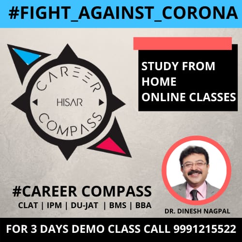 CLAT coaching Hisar / Online 