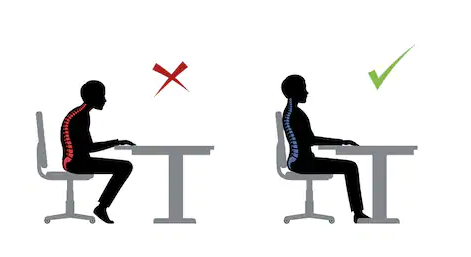 sitting position