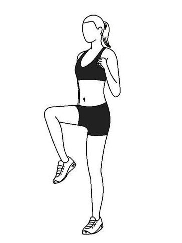 High knees 