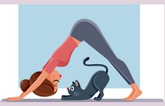 Cat pose 