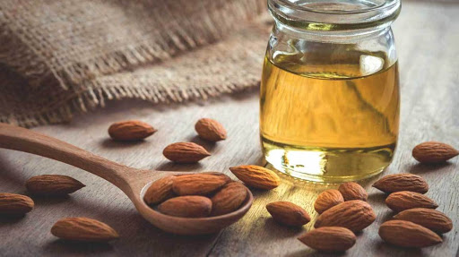 Almond oil for skin and hair