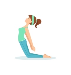 camel pose