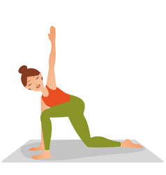 extended side angle pose