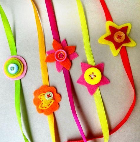 Handmade rakhi ideas