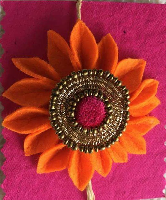 Handmade rakhis