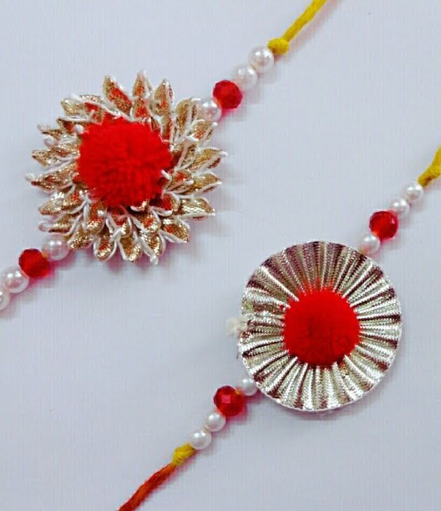 Handmade rakhi ideas