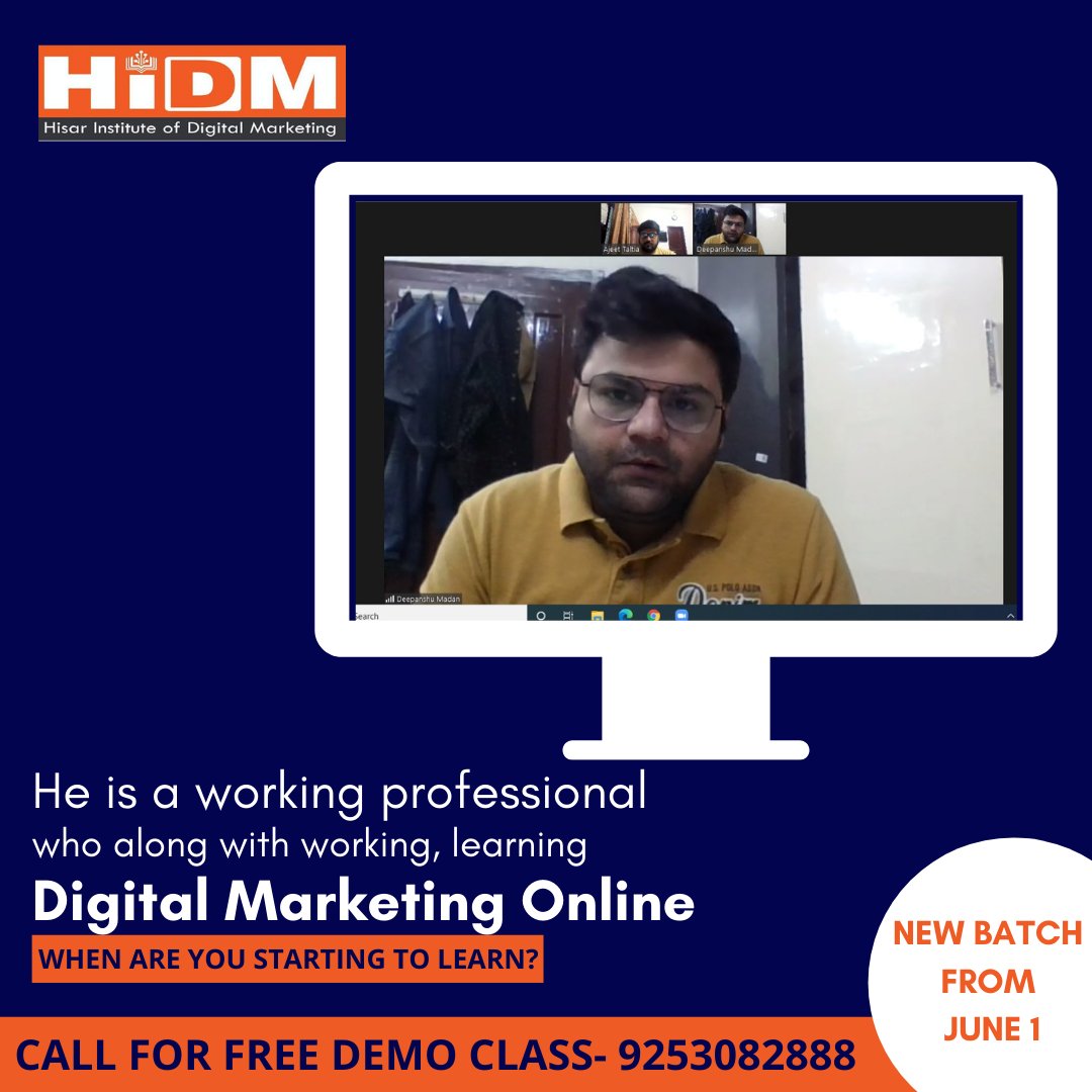 Online Digital Marketing Course in Hisar