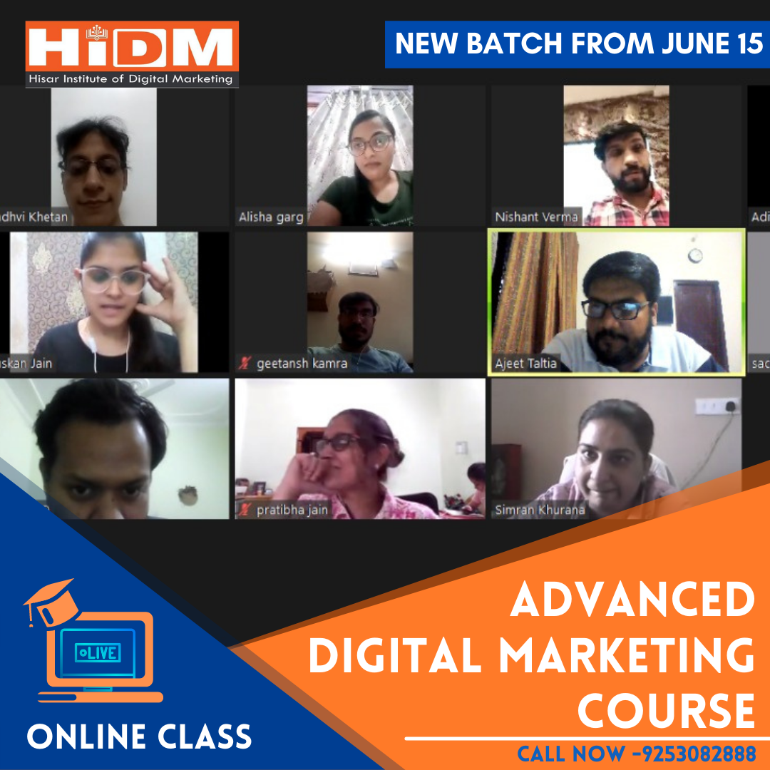 Online Digital Marketing Course in Hisar | HiDM