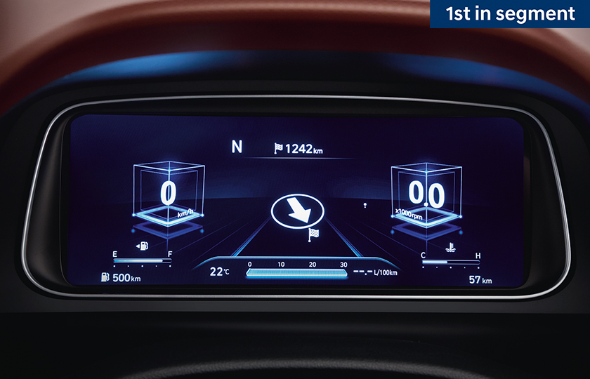 Hyundai Alcazar: 10.25 inches Infotainment System 