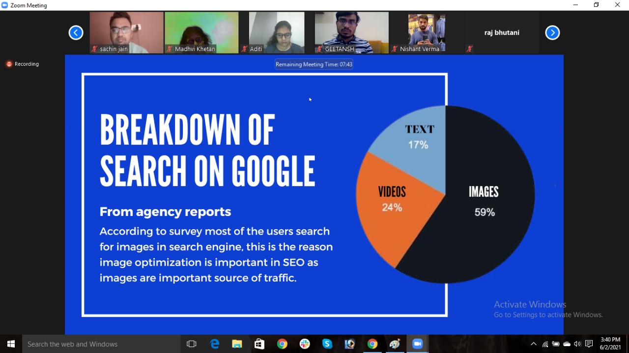 Webinar Fest 2021: Webinar on ON-PAGE OPTIMIZATION 