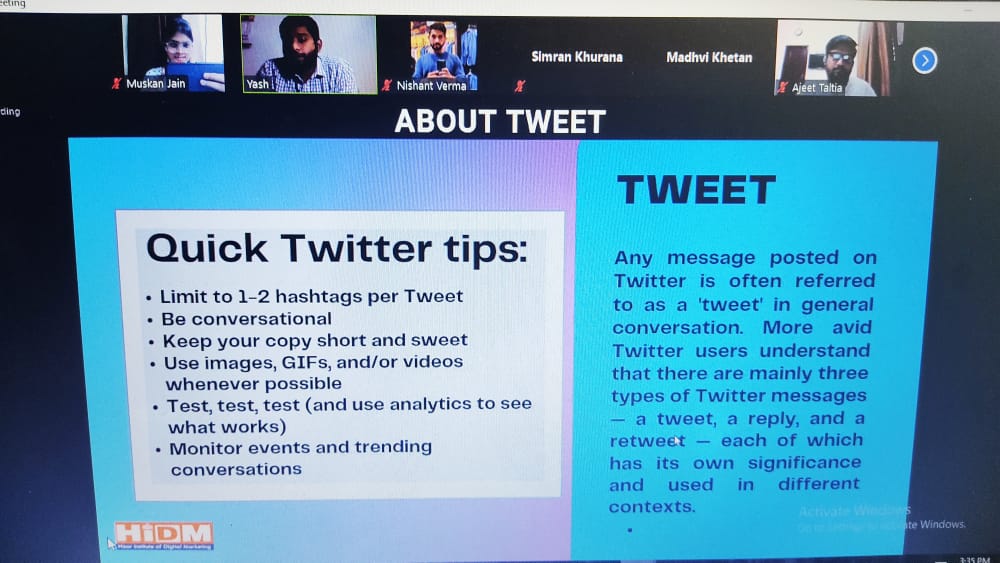 Webinar Fest 2021 : Webinar on Twitter Marketing