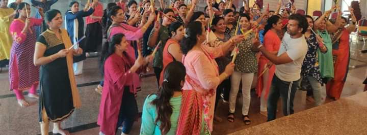 Sanskriti group hisar dandiya workshop
