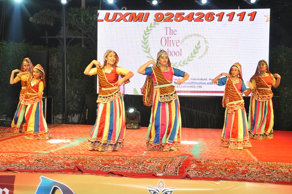 The olive School Dandiya Utsav