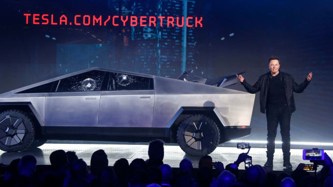 Tesla's Damaged Cybertruck