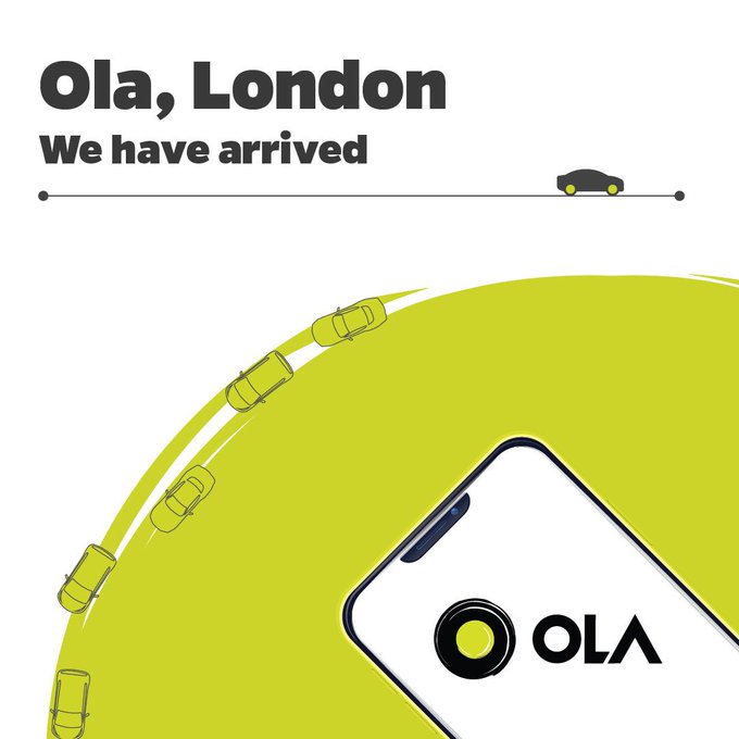 ola cabs in london