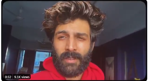 Koki poochega Kartik Aaryan