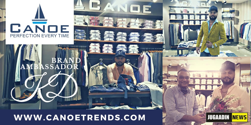 K D as brand ambassdor of canoe