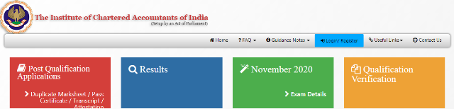 ICAI CA November