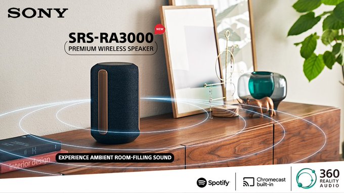 Sony wirless speaker RA 3000