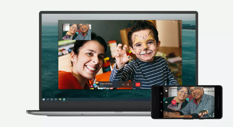 whatsapp desktop calling