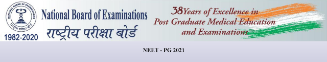 NEET PG 2021 Admit cards