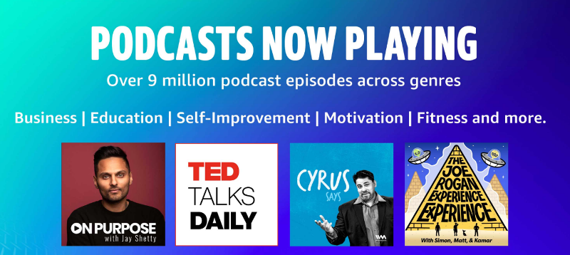 amazon podcasts