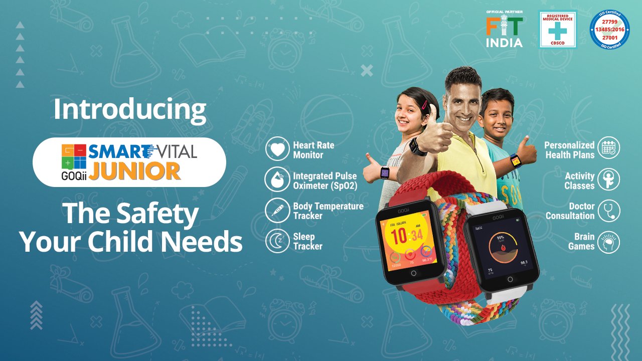 GOQii smart vital junior price