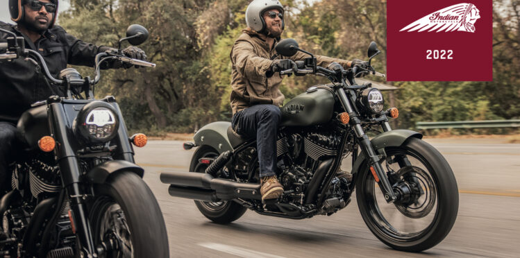 Indian motorcycle Chief range 2022