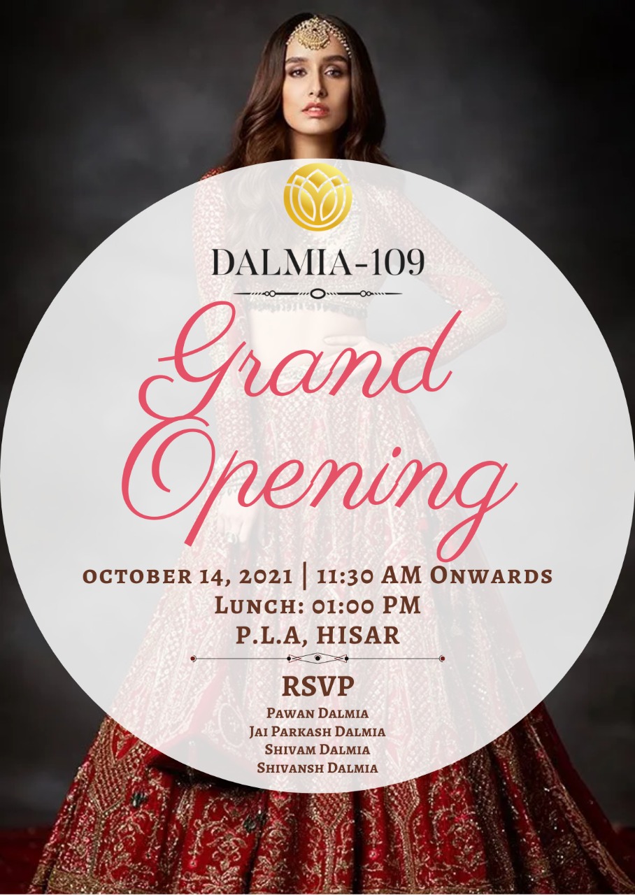 Dalmia Ethnics: Best Sarees and Suits Showroom in Hisar