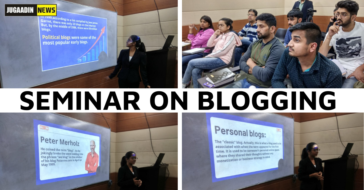 Seminar on Blogging