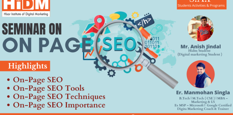 Seminar-on-ON-PAGE-SEO