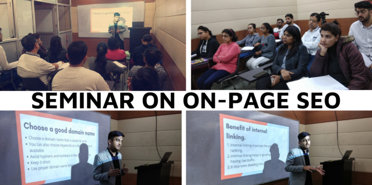 Seminar on On-Page SEO
