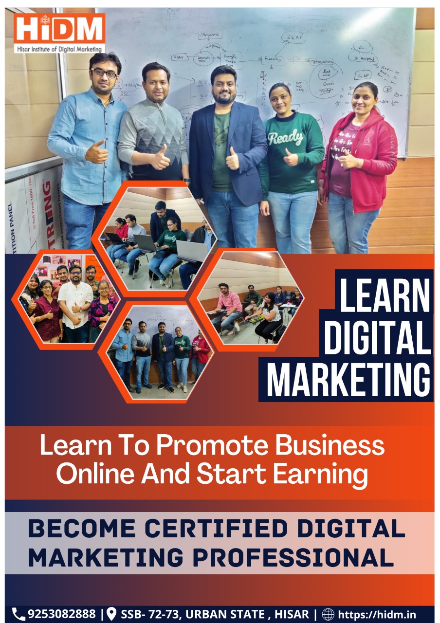 Learn Digital Marketing Course in Hisar