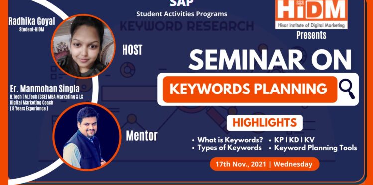 seminar-on-keyword-planning