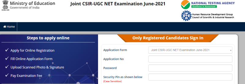CSIR UGC NET JUNE 2021