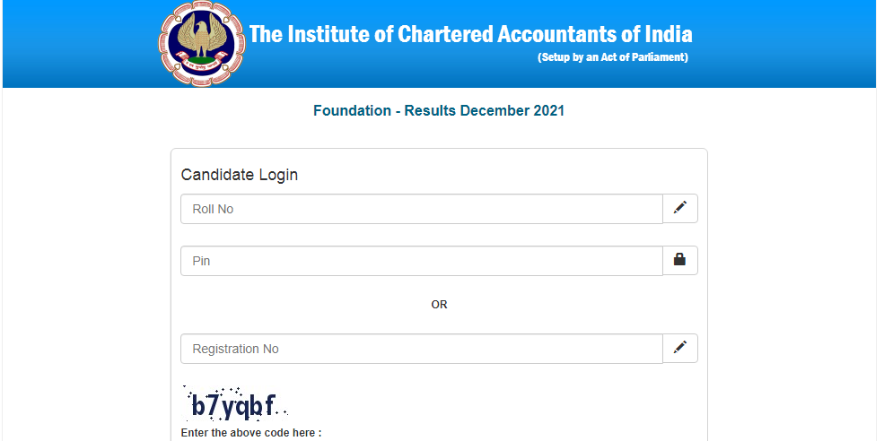ICAI CA Dec 2021 Results