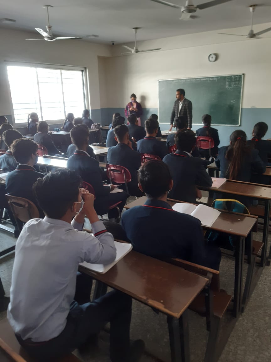 Career Counseling seminar by Paras institute of Commerce