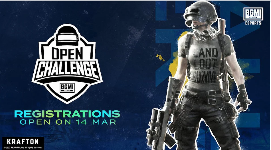 krafton Battleground mobile India challenge