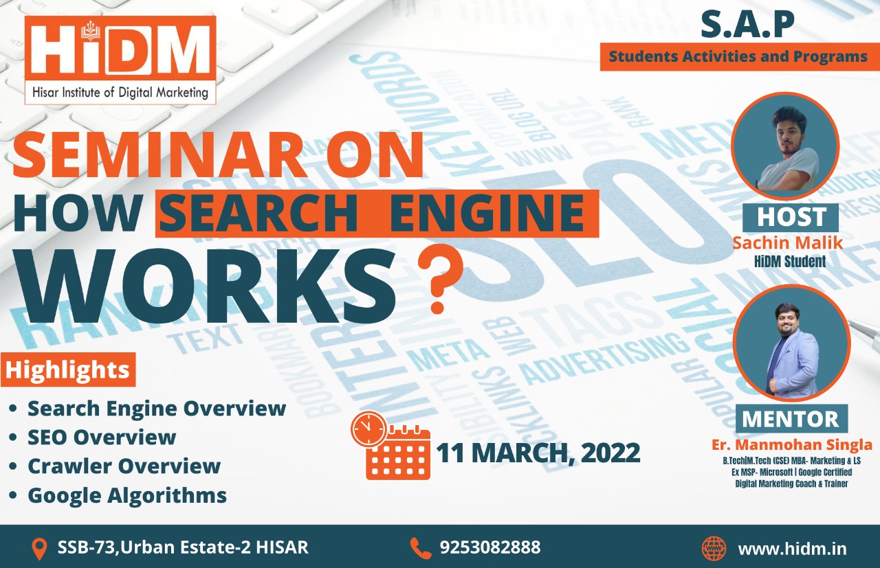 seminar on how search engine works