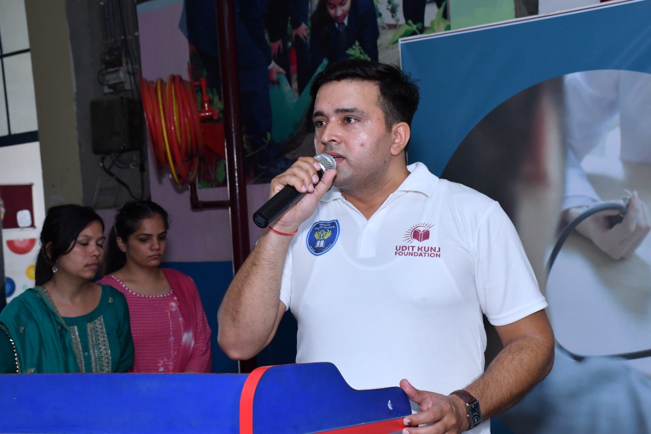 Free medical Camp at Gayatri Public School | Kulbir Singh