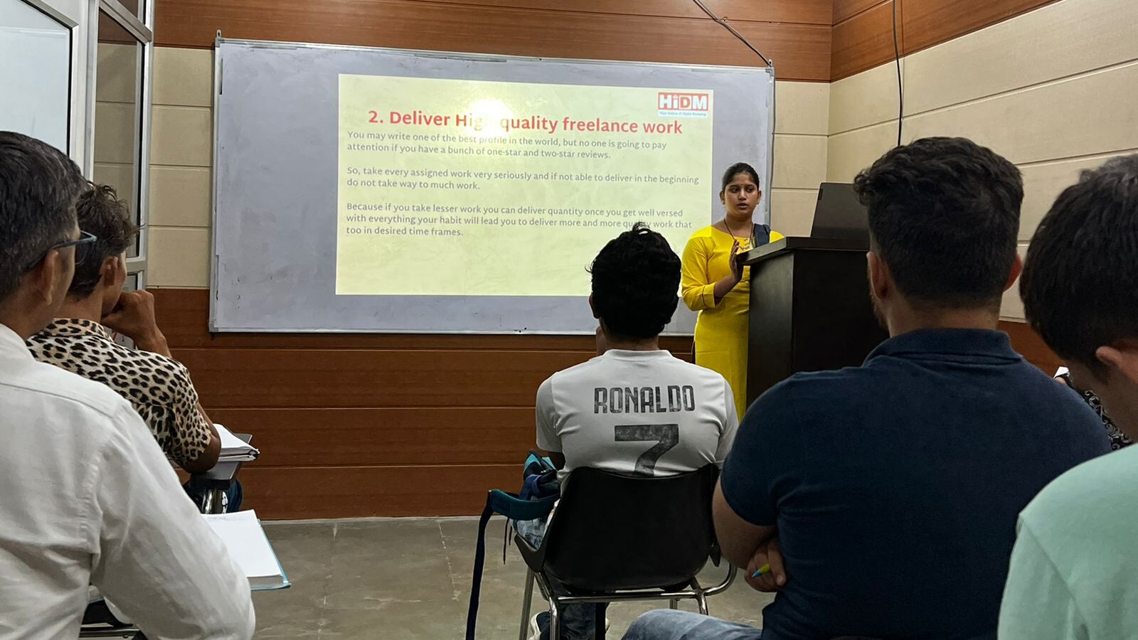 Seminar on How to become a freelancer