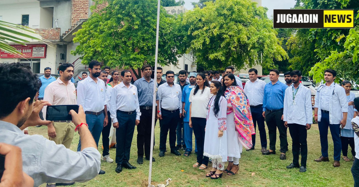 Independence day celebration at Hospital