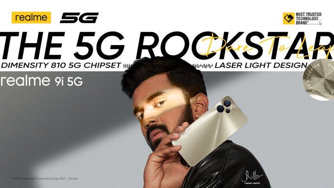 Realme 9i 5g smartphone in India