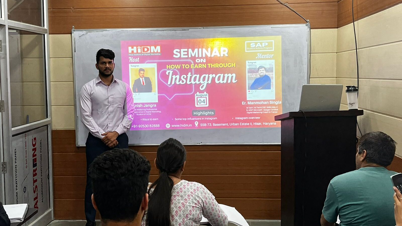 Seminar on How to earn through Instagram