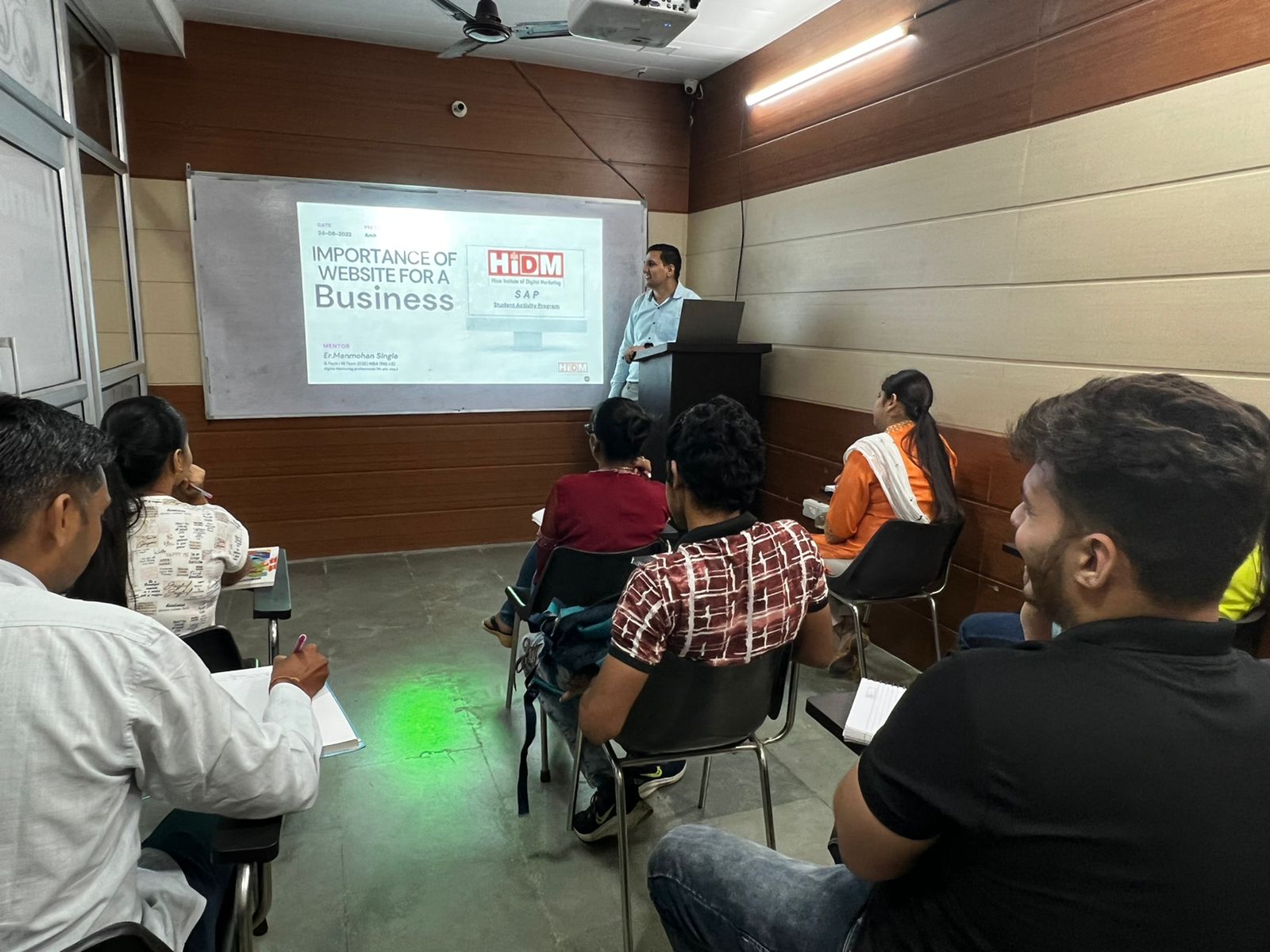 Seminar on Importance of a website for business