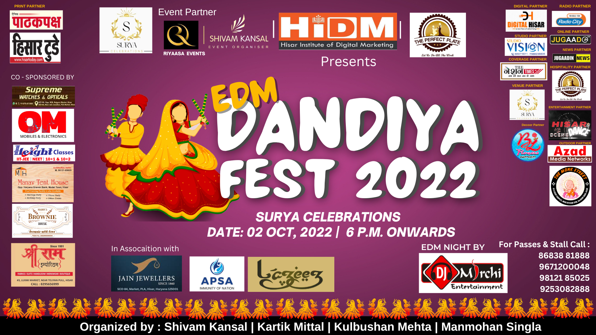 Dandiya Fest 2022 in Hisar