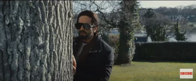 Screenshot from An action hero trailer