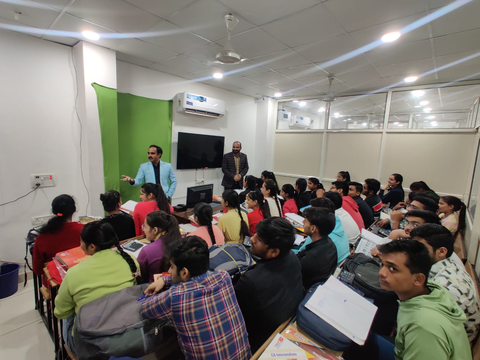 Paras institute of Commerce pvt ltd seminar at ICP shiksha panipat