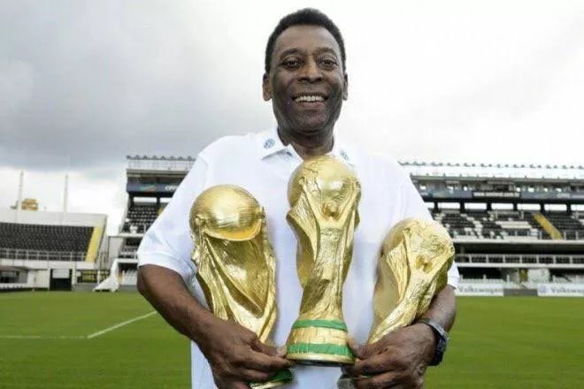Brazilian football player Pele