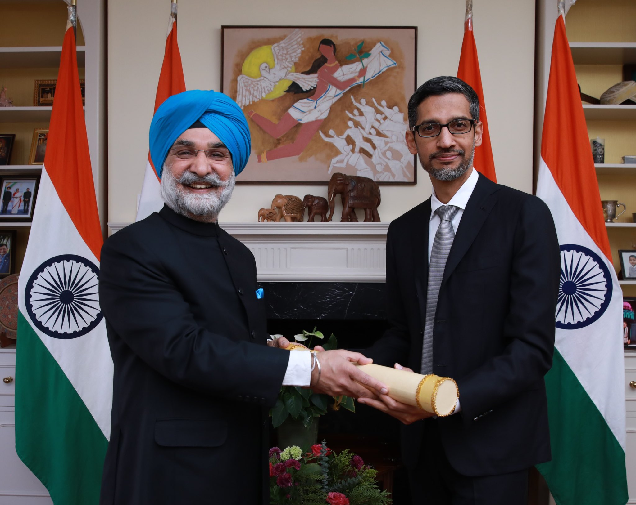 Google Sundar Pichai Padma Bhushan